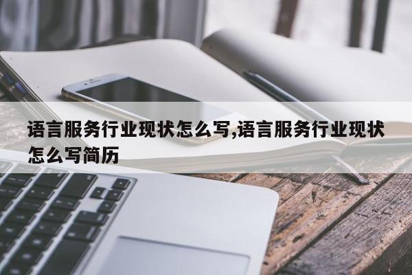 语言服务行业现状怎么写,语言服务行业现状怎么写简历